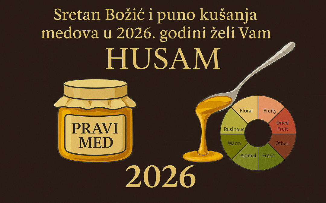 Blagdanska čestitka Hrvatske udruge senzorskih analitičara meda
